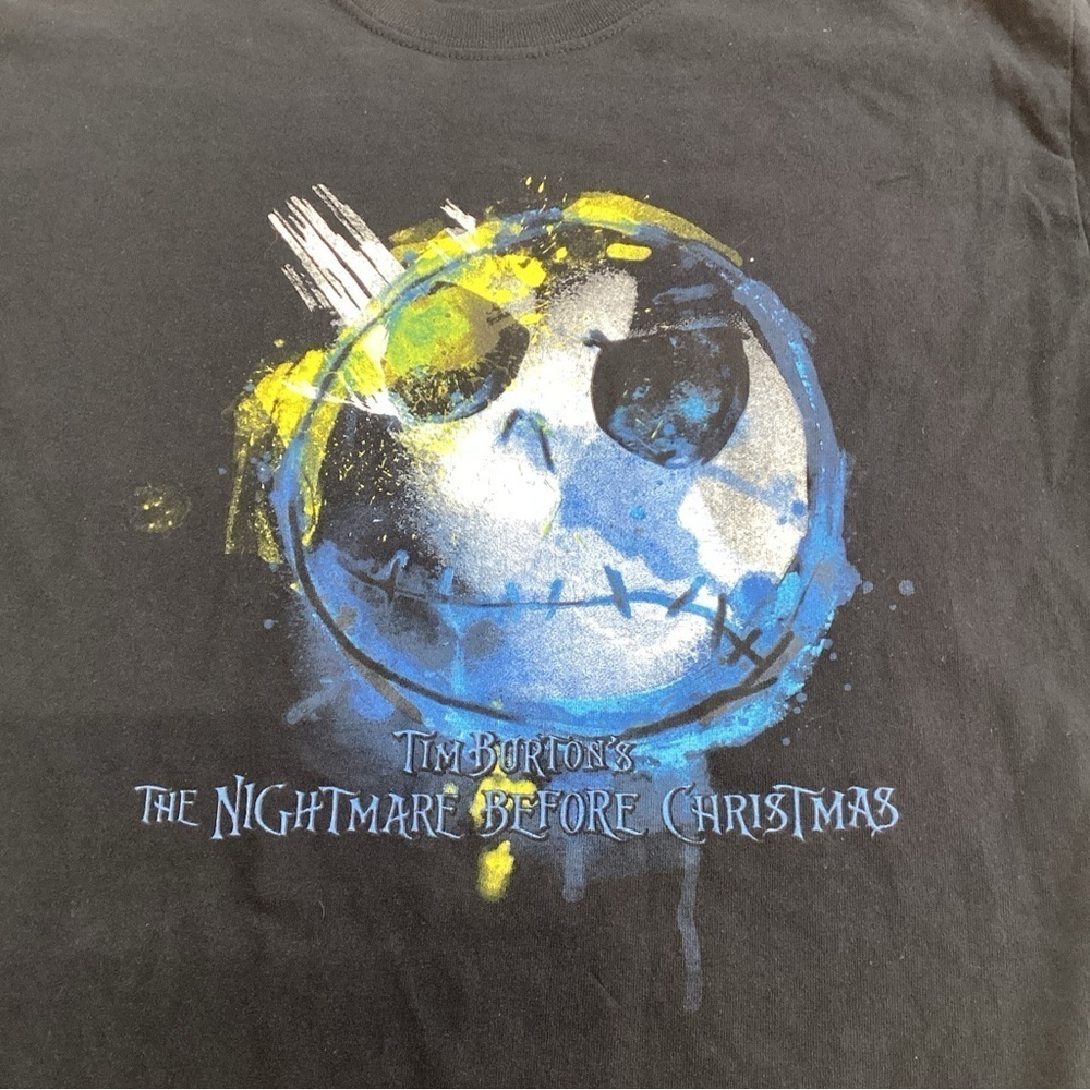 Nightmare Before Christmas Jack Skellington Shirt Size m Disney Tim Burton - Picture 2 of 7